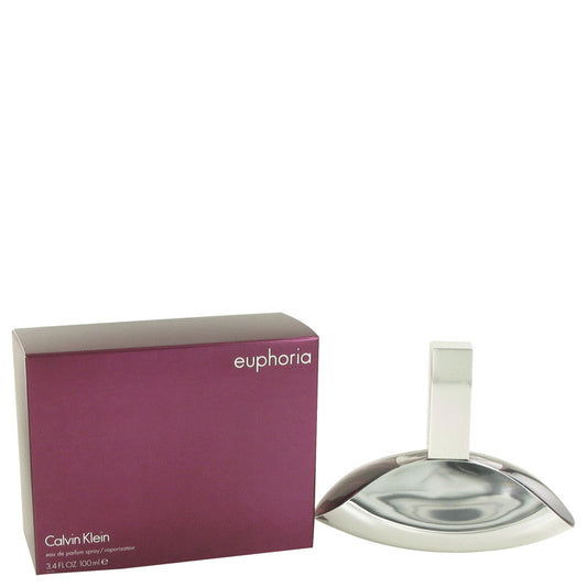 Euphoria by Calvin Klein Eau De Parfum Spray 3.3 oz for Women - Fragrance Spice