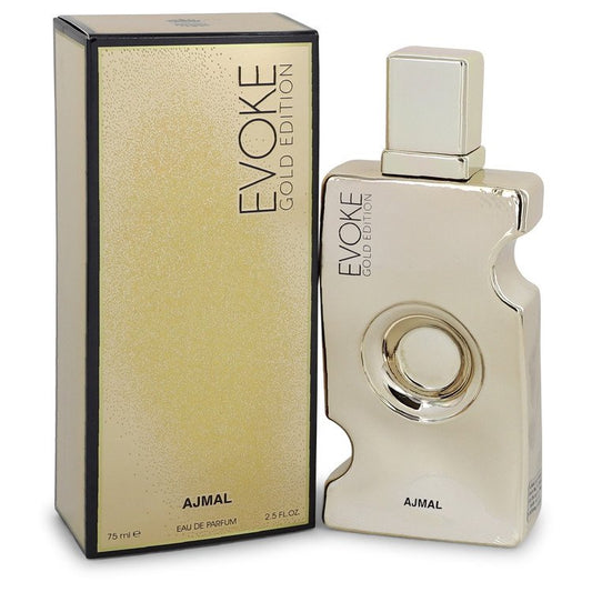 Evoke Gold by Ajmal Eau De Parfum Spray 2.5 oz for Women - Fragrance Spice