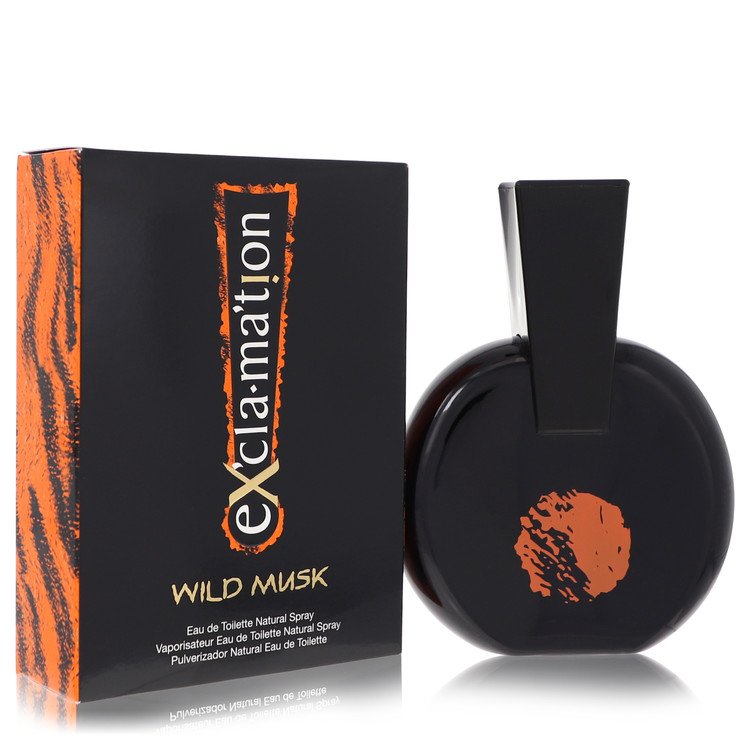 Exclamation Wild Musk by Coty Eau De Toilette Spray 3.4 oz for Women - Fragrance Spice