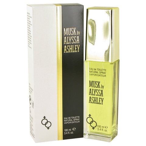 Alyssa Ashley Musk by Houbigant Eau De Toilette Spray 3.4 oz for Women