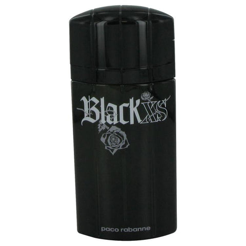 Black XS by Paco Rabanne Eau De Toilette Spray (Tester) 3.4 oz