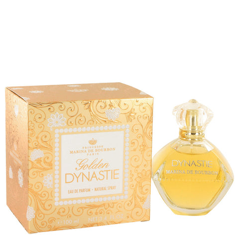 Golden Dynastie by Marina De Bourbon Eau De Parfum Spray 3.4 oz