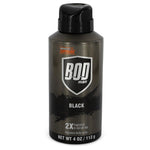 Bod Man Black by Parfums De Coeur Body Spray 4 oz for Men