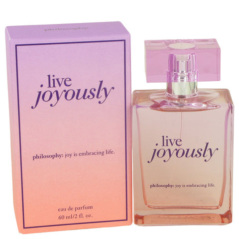 Live Joyously by Philosophy Eau De Parfum Spray 2 oz for Women