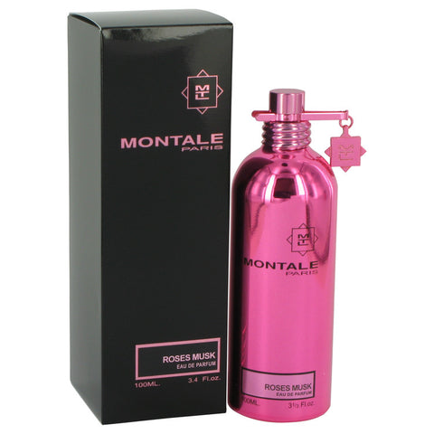 Montale Roses Musk by Montale Eau De Parfum Spray 3.4 oz for Women