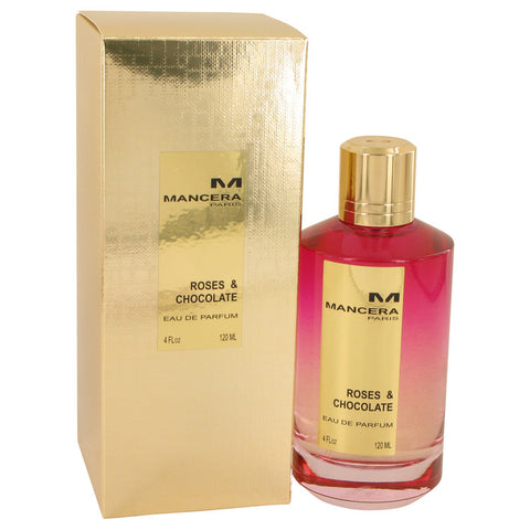Mancera Roses & Chocolate by Mancera Eau De Parfum Spray (Unisex) 4 oz for Women