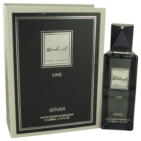 Modest Pour Homme Une by Afnan Eau De Parfum Spray 3.4 oz for Men