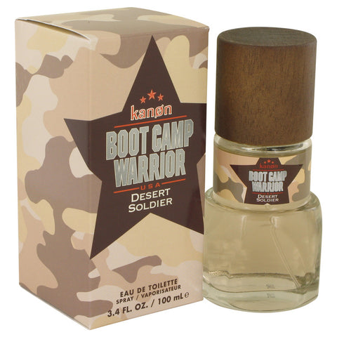 Kanon Boot Camp Warrior Desert Soldier by Kanon Eau De Toilette Spray 3.4 oz
