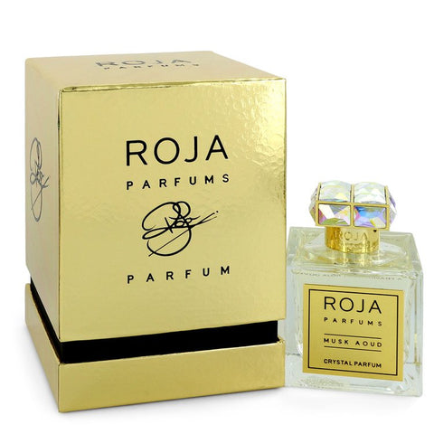 Roja Musk Aoud Crystal by Roja Parfums Extrait De Parfum Spray (Unisex) 3.4 oz for Women