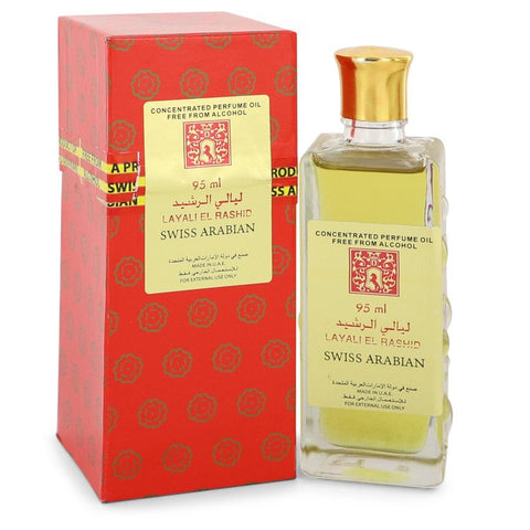 Layali El Rashid by Swiss Arabian Concentrated Perfume Oil Free From Alcohol (Unisex) 3.2 oz for Women