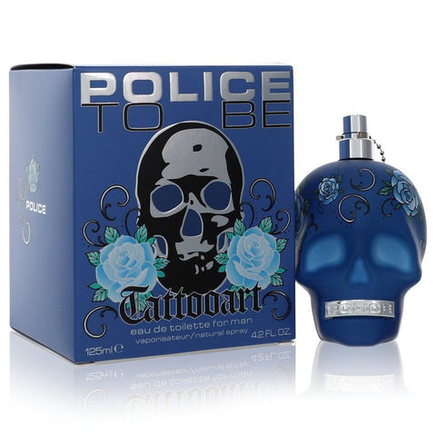 Police To Be Tattoo Art by Police Colognes Eau De Toilette Spray 4.2 oz for Men