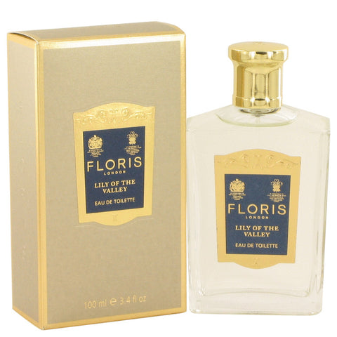 Floris Lily of The Valley by Floris Eau De Toilette Spray (unboxed) 3.4 oz for Women
