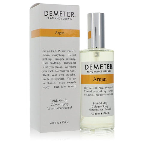 Demeter Argan by Demeter Cologne Spray (Unisex) 4 oz for Men