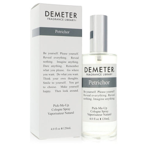 Demeter Petrichor by Demeter Cologne Spray (Unisex) 4 oz for Men