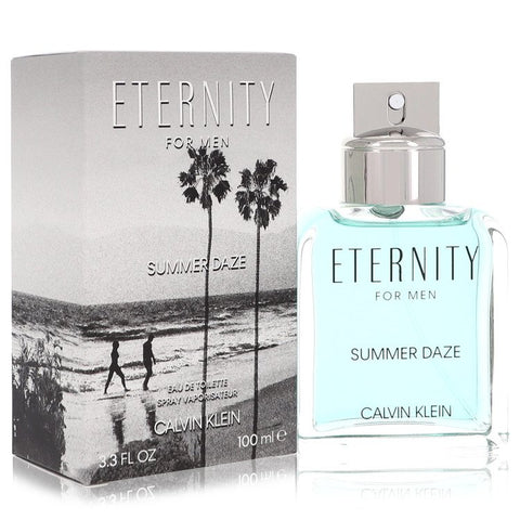 Eternity Summer Daze by Calvin Klein Eau De Toilette Spray 3.3 oz for Men