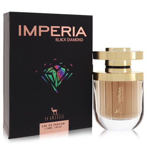 Le Gazelle Imperia Black Diamond by Le Gazelle Eau De Parfum Spray (Unisex) 3.4 oz for Men