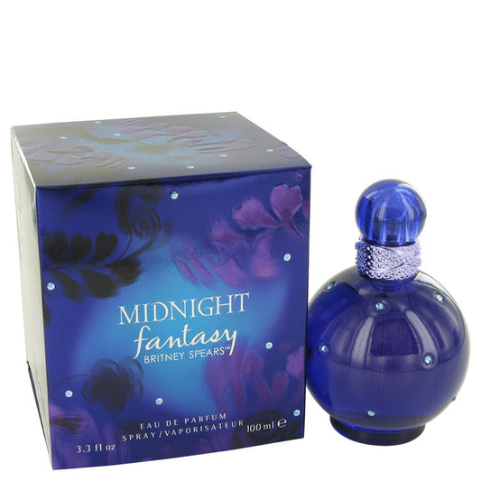Fantasy Midnight by Britney Spears Eau De Parfum Spray 3.4 oz for Women - Fragrance Spice