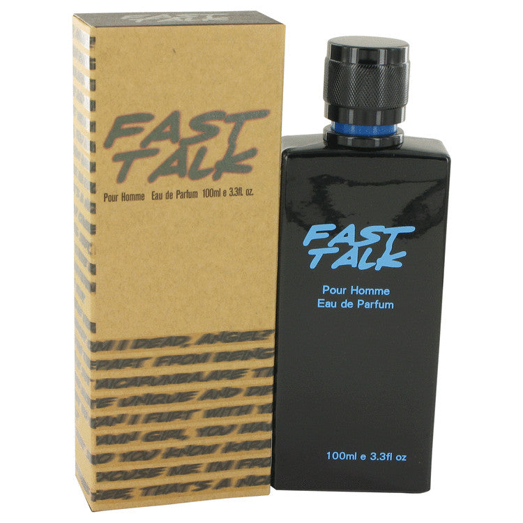 Fast Talk by Erica Taylor Eau De Parfum Spray 3.4 oz for Men - Fragrance Spice