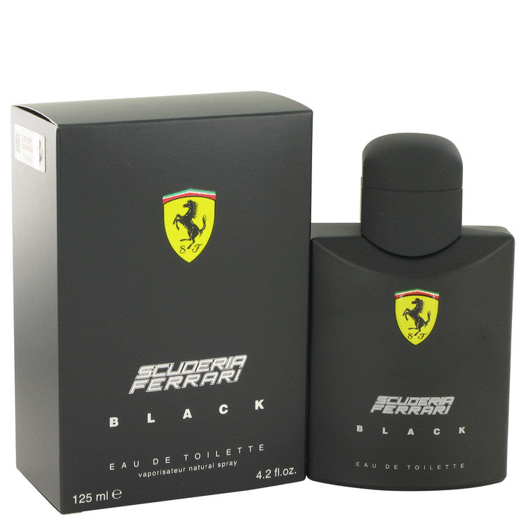 Ferrari Scuderia Black by Ferrari Eau De Toilette Spray 4.2 oz for Men - Fragrance Spice