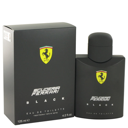 Ferrari Scuderia Black by Ferrari Eau De Toilette Spray 4.2 oz for Men - Fragrance Spice