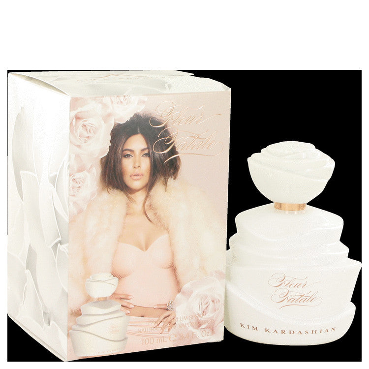 Fleur Fatale by Kim Kardashian Eau De Parfum Spray 3.4 oz for Women - Fragrance Spice