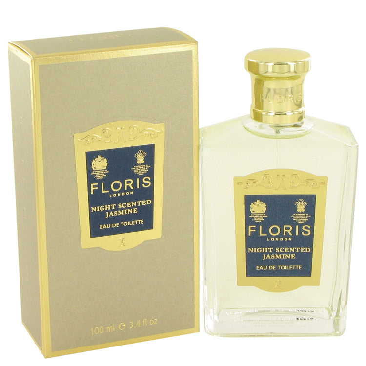 Floris Night Scented Jasmine by Floris Eau De Toilette Spray 3.4 oz for Women - Fragrance Spice