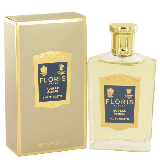 Floris Soulle Ambar by Floris Eau De Toilette Spray (unboxed) 3.4 oz for Women - Fragrance Spice