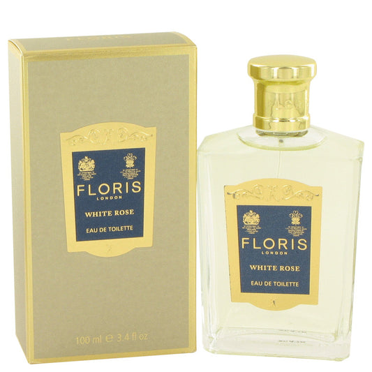 Floris White Rose by Floris Eau De Toilette Spray 3.4 oz for Women - Fragrance Spice