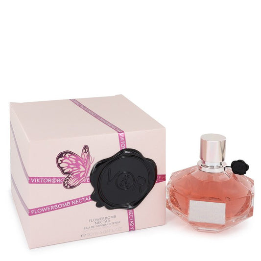 Flowerbomb Nectar by Viktor & Rolf Eau De Parfum Spray 3.04 oz for Women - Fragrance Spice