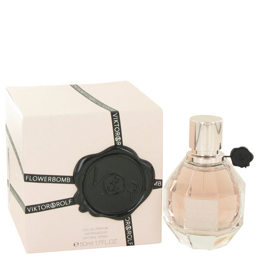 Flowerbomb by Viktor & Rolf Eau De Parfum Spray 1.7 oz for Women - Fragrance Spice