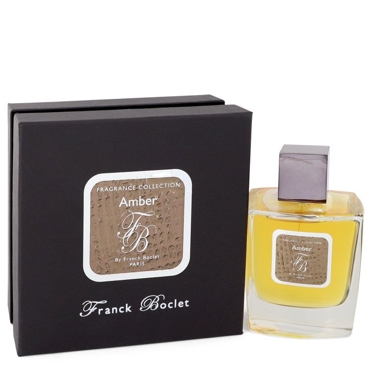 Franck Boclet Amber by Franck Boclet Eau De Parfum Spray (Unisex) 3.4 oz for Men - Fragrance Spice
