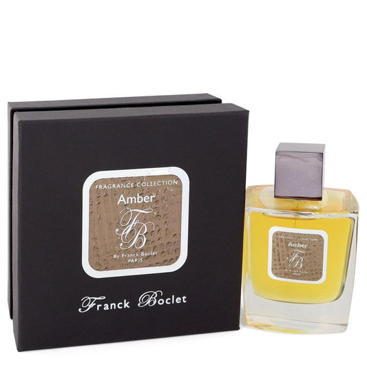 Franck Boclet Amber by Franck Boclet Eau De Parfum Spray (Unisex) 3.4 oz for Men - Fragrance Spice