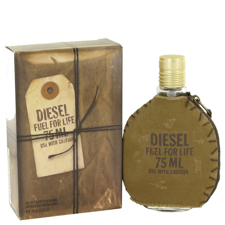 Fuel For Life by Diesel Eau De Toilette Spray 2.5 oz for Men - Fragrance Spice