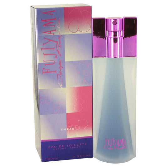 Fujiyama Deep Purple by Succes De Paris Eau De Parfum Spray 3.4 oz for Women - Fragrance Spice