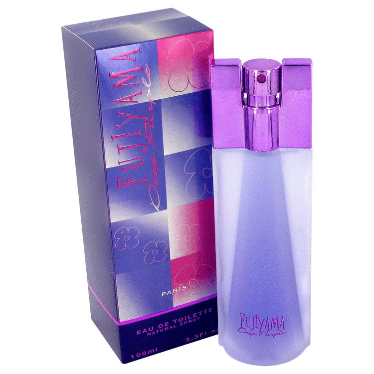 Fujiyama Deep Purple by Succes De Paris Eau De Parfum Spray (unboxed) 3.4 oz for Women - Fragrance Spice