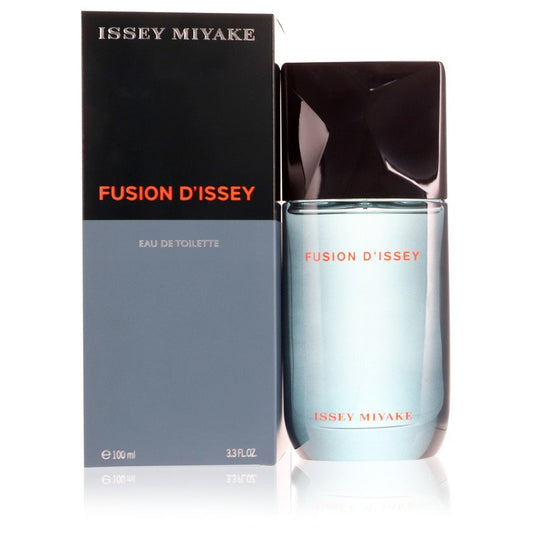 Fusion D'Issey by Issey Miyake Eau De Toilette Spray 3.4 oz for Men - Fragrance Spice