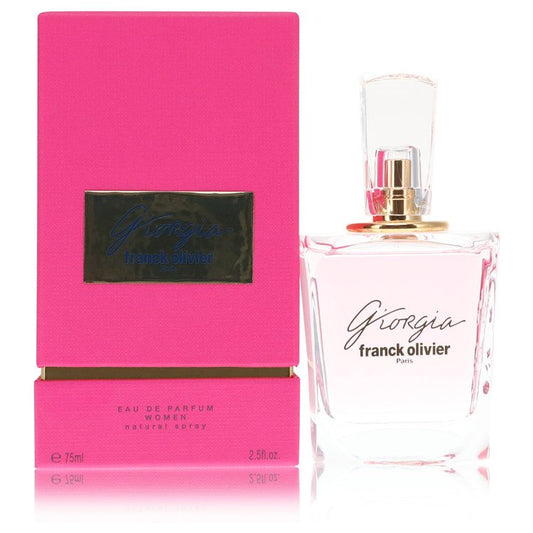 Giorgia by Franck Olivier Eau De Parfum Spray 2.5 oz for Women - Fragrance Spice