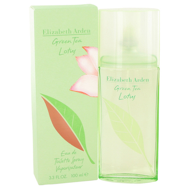 Green Tea Lotus by Elizabeth Arden Eau De Toilette Spray 3.3 oz for Women - Fragrance Spice