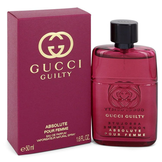 Gucci Guilty Absolute by Gucci Eau De Parfum Spray 1.7 oz for Women - Fragrance Spice
