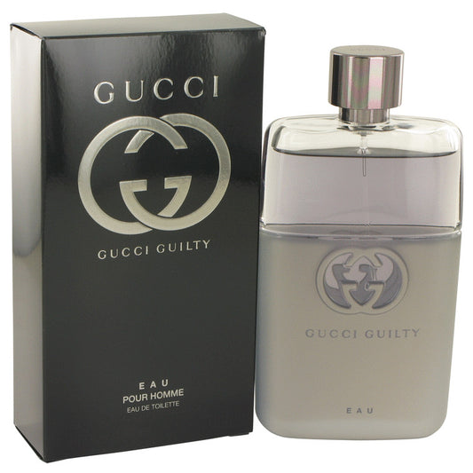 Gucci Guilty Eau by Gucci Eau De Toilette Spray 3 oz for Men - Fragrance Spice