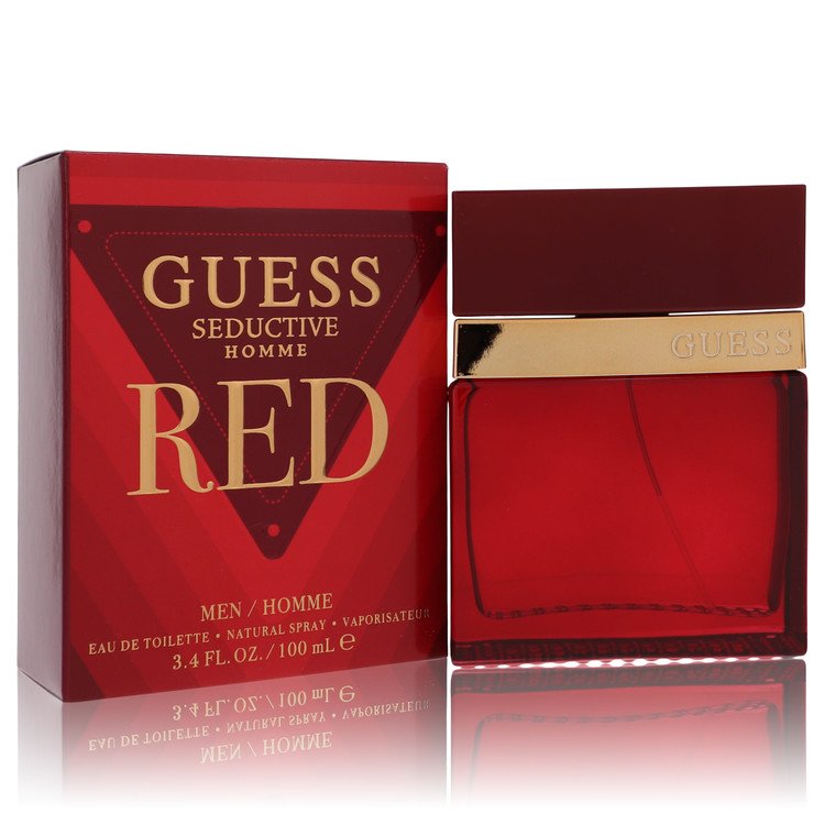 Guess Seductive Homme Red by Guess Eau De Toilette Spray 3.4 oz for Men - Fragrance Spice