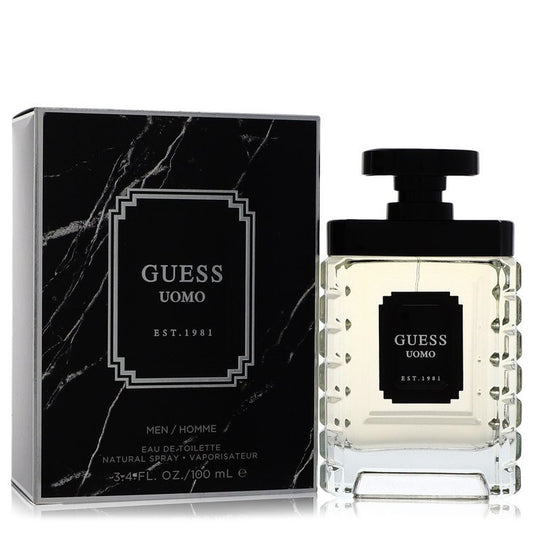 Guess Uomo by Guess Eau De Toilette Spray 3.4 oz for Men - Fragrance Spice