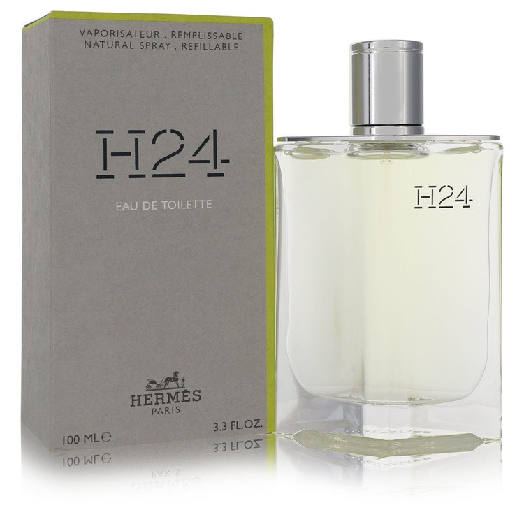 H24 by Hermes Eau De Toilette Spray 3.38 oz for Men - Fragrance Spice