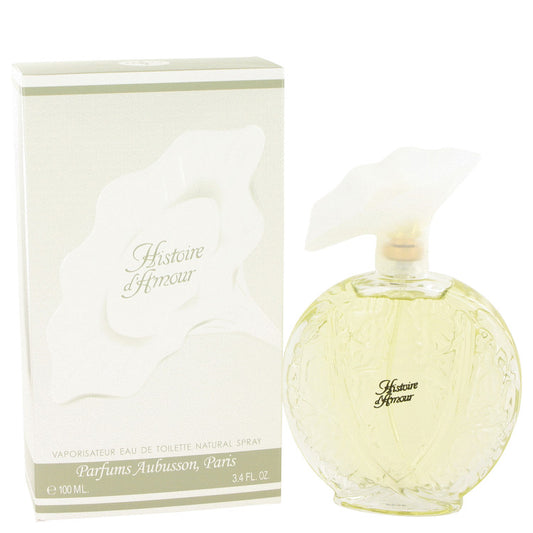 HISTOIRE D'AMOUR by Aubusson Eau De Toilette Spray 3.4 oz for Women - Fragrance Spice