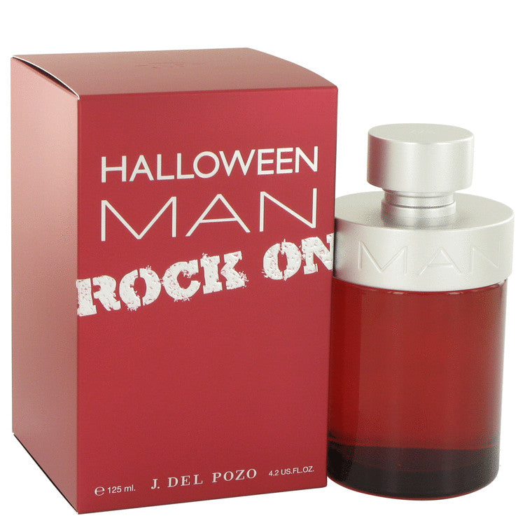 Halloween Man Rock On by Jesus Del Pozo Eau De Toilette Spray 4.2 oz for Men - Fragrance Spice