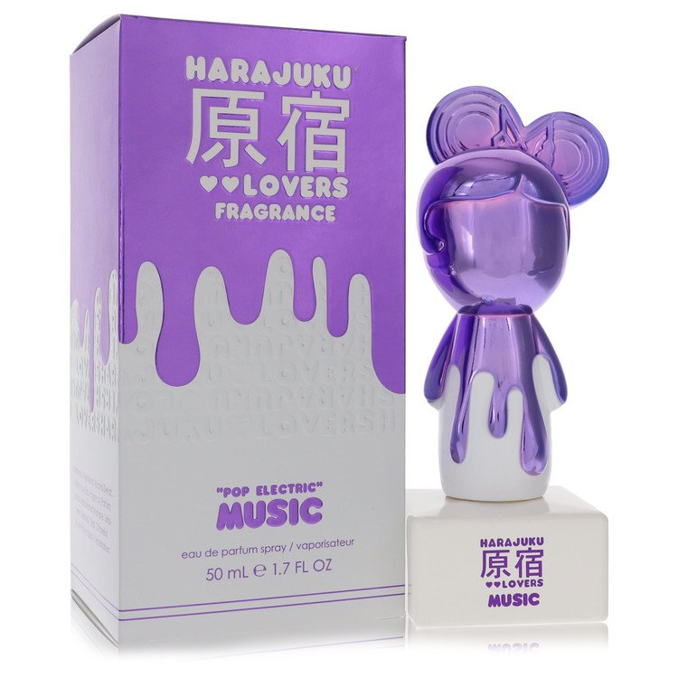 Harajuku Lovers Pop Electric Music by Gwen Stefani Eau De Parfum Spray (Tester) 1.7 oz for Women - Fragrance Spice