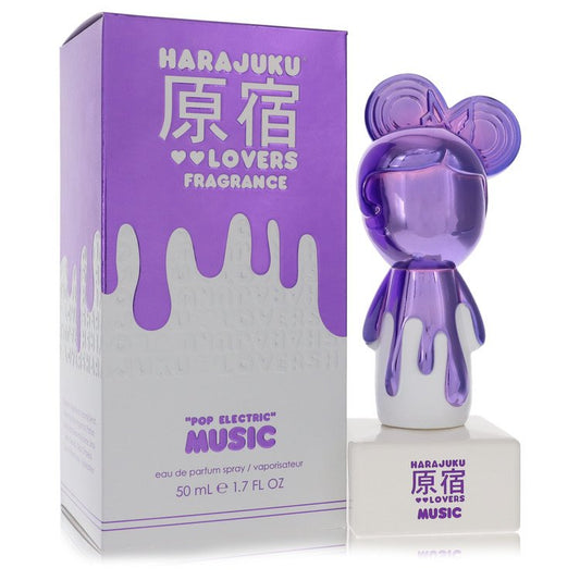 Harajuku Lovers Pop Electric Music by Gwen Stefani Eau De Parfum Spray (Tester) 1.7 oz for Women - Fragrance Spice