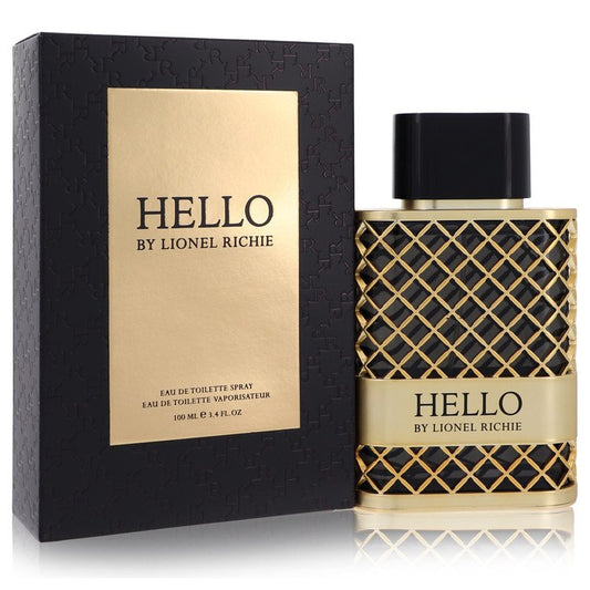 Hello By Lionel Richie by Lionel Richie Eau De Toilette Spray 3.4 oz for Men - Fragrance Spice