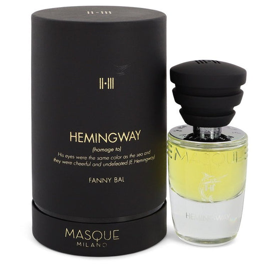 Hemingway by Masque Milano Eau De Parfum Spray (Unisex) 1.18 oz for Women - Fragrance Spice