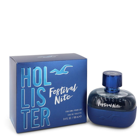 Hollister Festival Nite by Hollister Eau De Toilette Spray 3.4 oz for Men - Fragrance Spice
